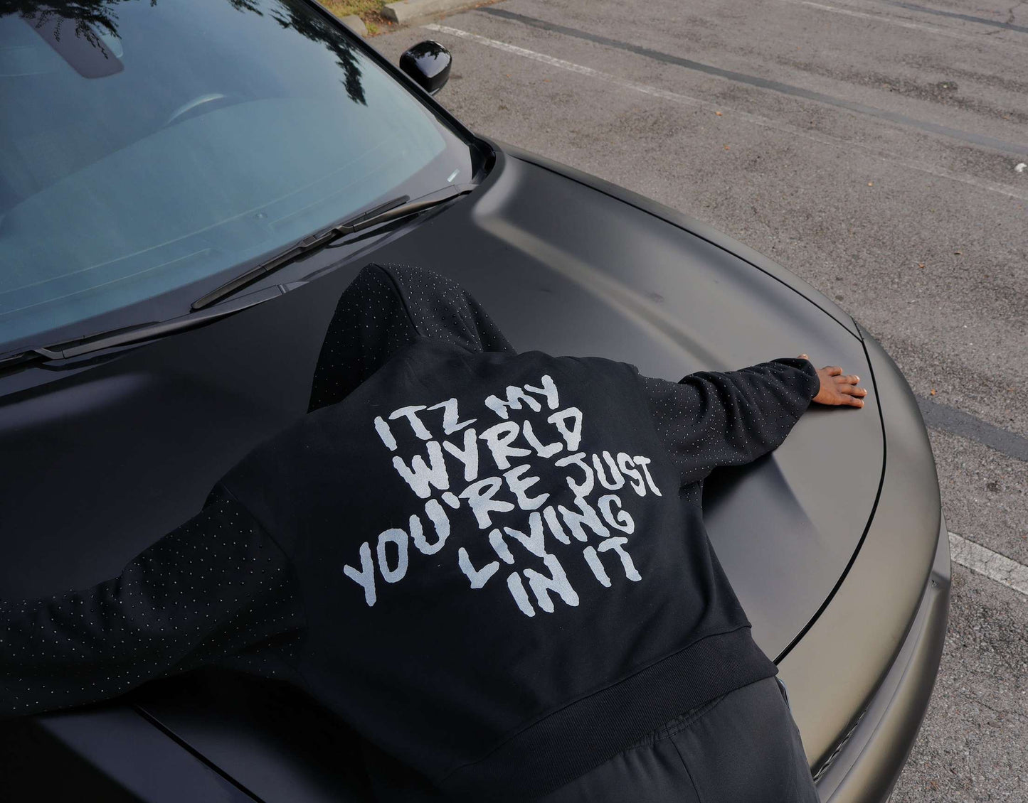 Black “My Wyrld” Hoodie